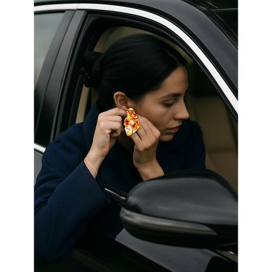 Fiama Blossom Statement Earrings