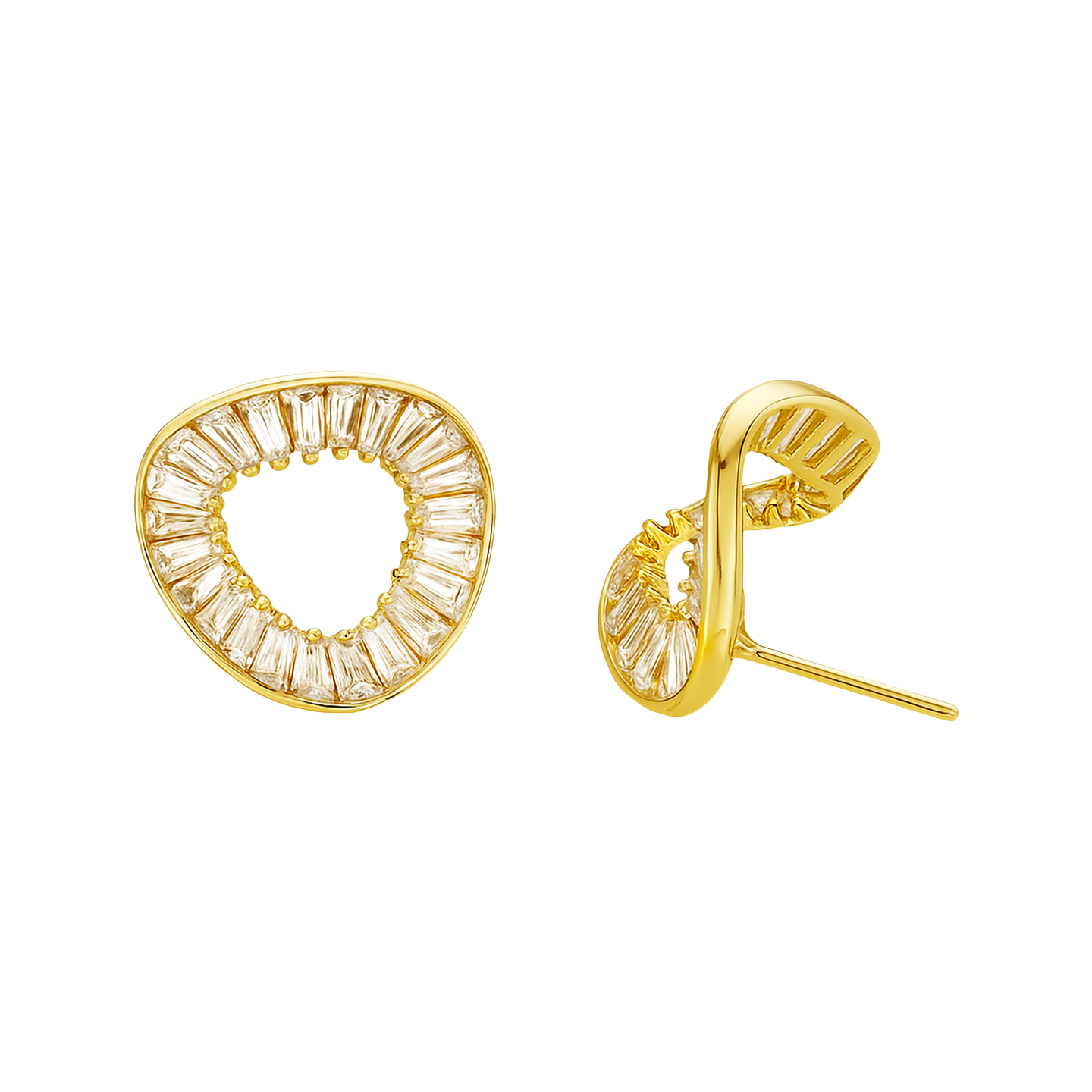 Frostburst Dali Stud Earrings