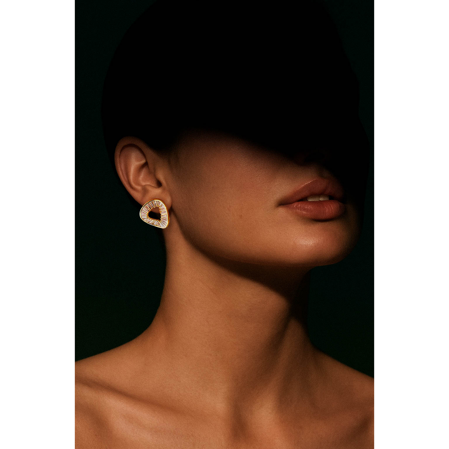Frostburst Dali Stud Earrings