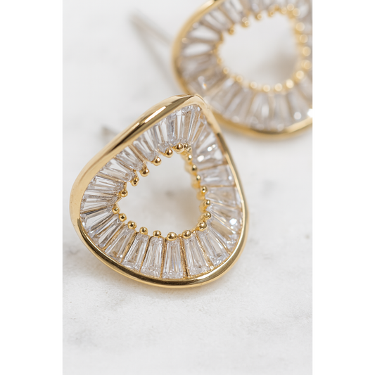 Frostburst Dali Stud Earrings