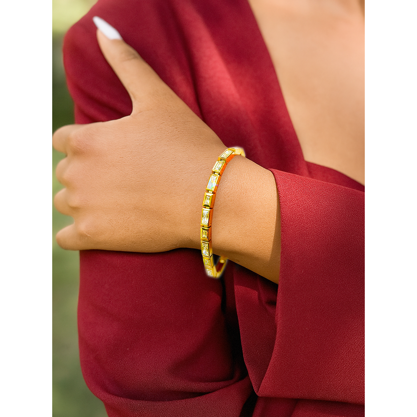 Aurielle Baguette Bracelet
