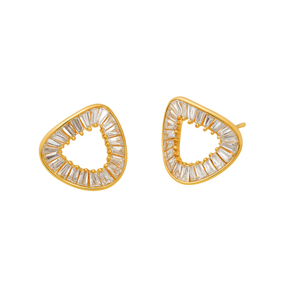 Frostburst Dali Stud Earrings