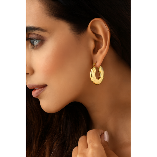 Dorata Disc Hoops