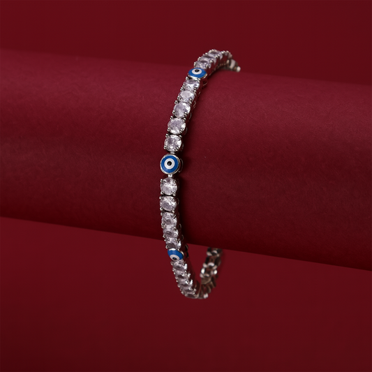 Evil Eye Tennis Bracelet